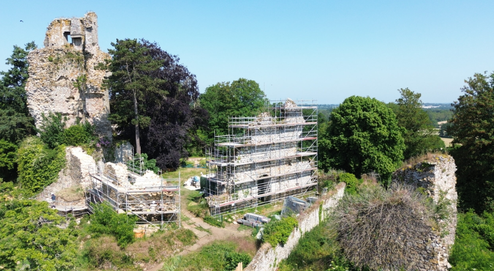 Château de Saint-Aubin-du-Cormier, France